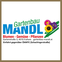 Sponsor - Rahmen - Bronze - Gartenbau Mandl